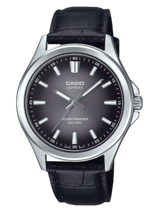 Casio ZEGAREK MĘSKI CASIO MTS-RS100L-1A SZAFIR SOLAR + BOX