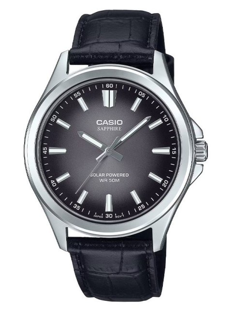 Casio ZEGAREK MĘSKI CASIO MTS-RS100L-1A SZAFIR SOLAR + BOX