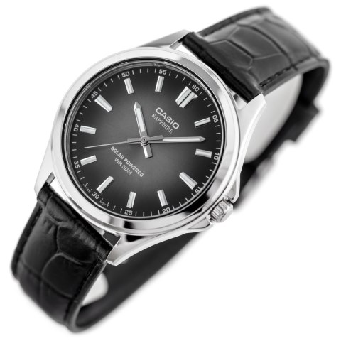 Casio ZEGAREK MĘSKI CASIO MTS-RS100L-1A SZAFIR SOLAR + BOX