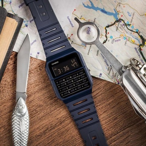 Casio ZEGAREK MĘSKI CASIO VINTAGE CA-53WF-2B (zd148b) + BOX