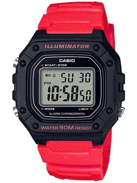 Casio ZEGAREK MĘSKI CASIO W-218H-4B + BOX