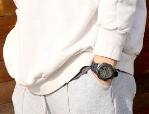 Casio ZEGAREK MĘSKI CASIO WS-1800-1AVDF + BOX
