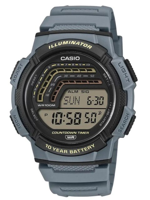 Casio ZEGAREK MĘSKI CASIO WS-1800-2AVDF + BOX