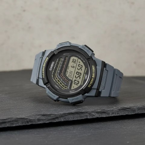 Casio ZEGAREK MĘSKI CASIO WS-1800-2AVDF + BOX