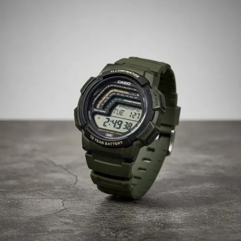 Casio ZEGAREK MĘSKI CASIO WS-1800-3AVDF + BOX