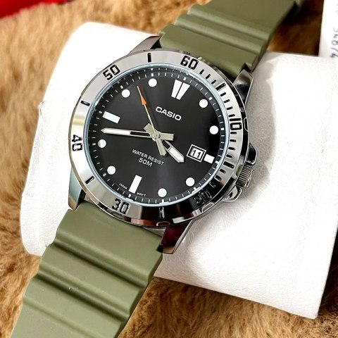 Casio Zegarek Casio Męski MTP-VD01-3EVUDF + BOX