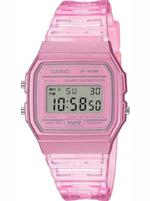 Casio Zegarek Damski Casio Retro Vintage F-91WS-4 (zd648a) + BOX