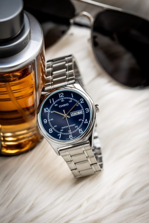 Casio Zegarek Męski Casio MTP-V006D-2B + BOX