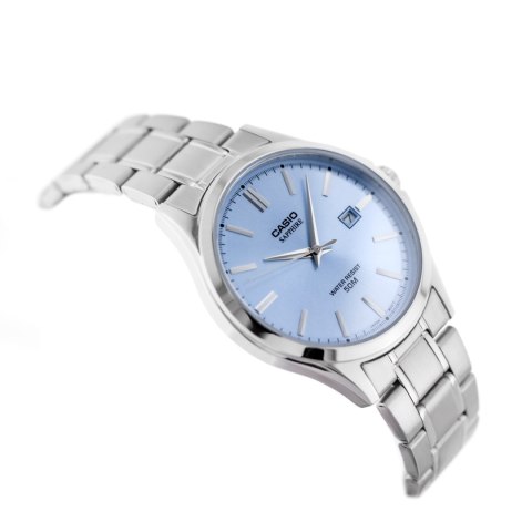 Casio Zegarek Męski Casio MTS-115D-2A2V + BOX (zd292b) SZAFIR