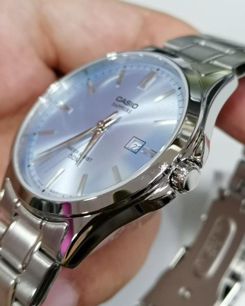 Casio Zegarek Męski Casio MTS-115D-2A2V + BOX (zd292b) SZAFIR