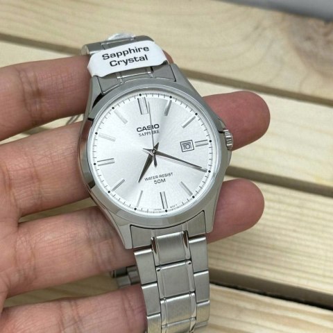 Casio Zegarek Męski Casio MTS-115D-7A + BOX (zd292c) SZAFIR
