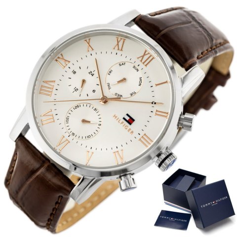 Tommy Hilfiger ZEGAREK MĘSKI TOMMY HILFIGER 1791400 KANE (zf045a)