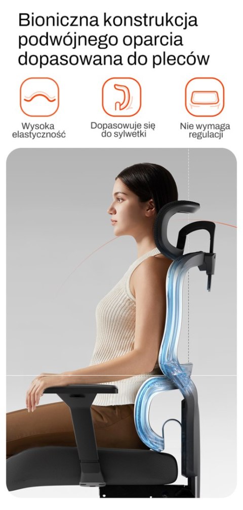 Fotel biurowy ergonomiczny ANGEL kreOn
