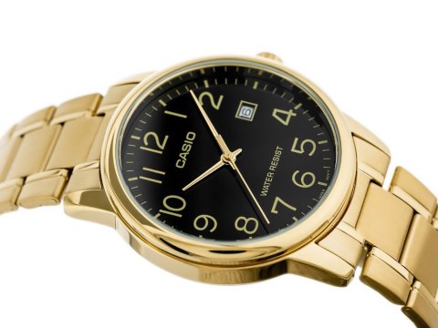 Casio ZEGAREK MĘSKI CASIO MTP-V002G-1B (zd103a) + BOX