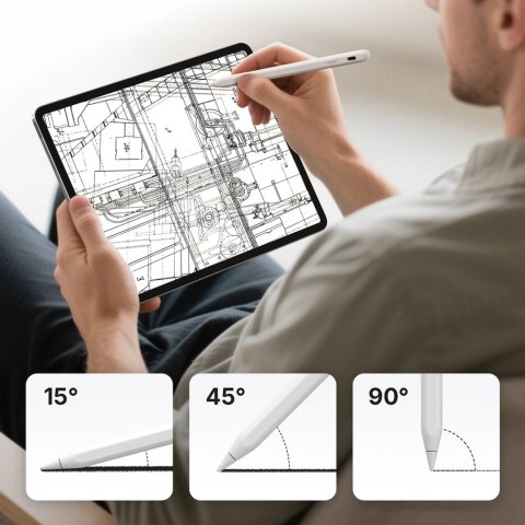 Rysik stylus do iPada Pencil A8 - biały