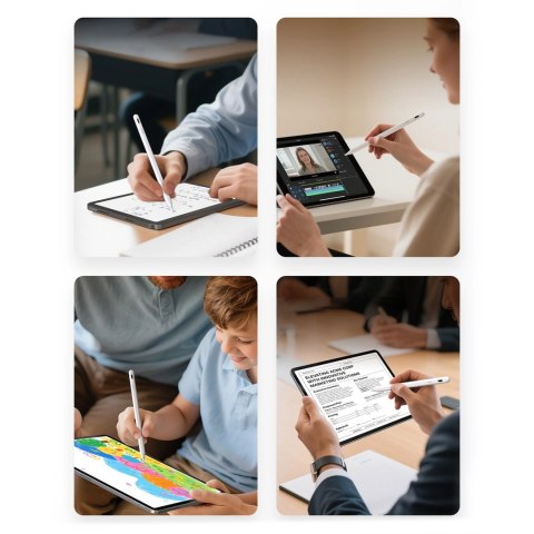 Rysik stylus do iPada Pencil A8 - biały