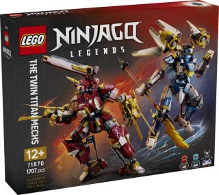 71870 | Bliźniacze Tytanowe Mechy LEGO