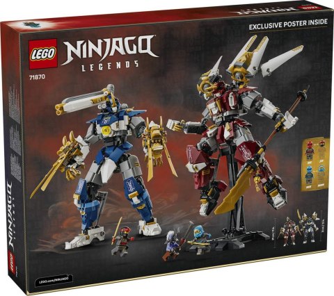 71870 | Bliźniacze Tytanowe Mechy LEGO