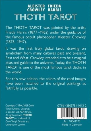 Cartamundi: Tarot - Crowley Tarot Delux GB New Edition Cartamundi