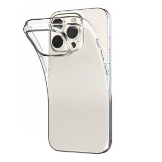 Etui silikonowe do iPhone 16 Pro 03 Nude - przezroczyste