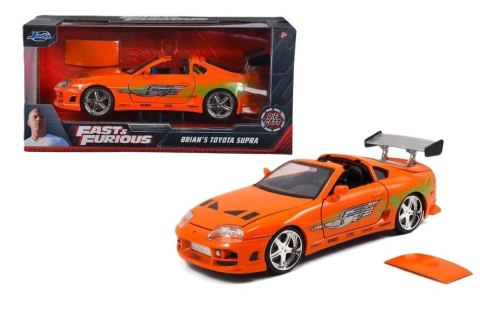 Jada Toys: Fast & Furious - Toyota Supra Orange 1995 1:24 Jada Toys