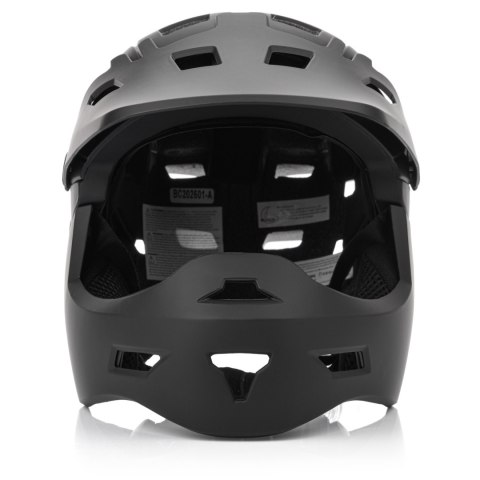 Kask rowerowy full-face Meteor Hydra M 55-58 cm czarny