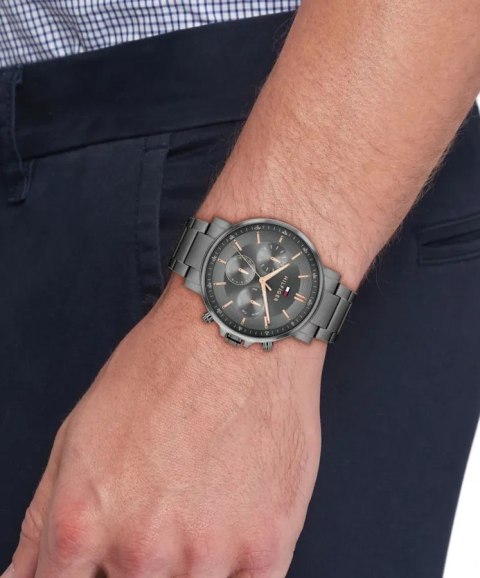 Tommy Hilfiger ZEGAREK MĘSKI TOMMY HILFIGER 1710711 TYSON (zf127e)