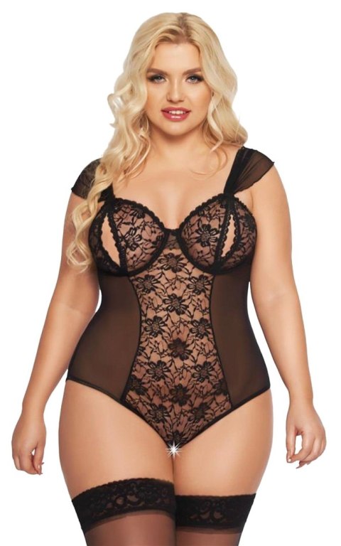 Body erotyczne Dora SoftLine Collection czarny 3XL