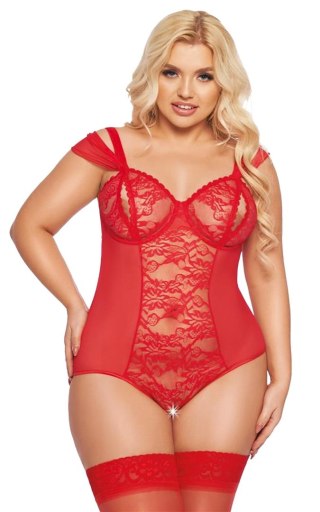 Body Dora SoftLine Collection czerwone XL