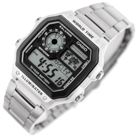 Casio ZEGAREK MĘSKI CASIO AE-1200WHD-1A (zd159a) + BOX
