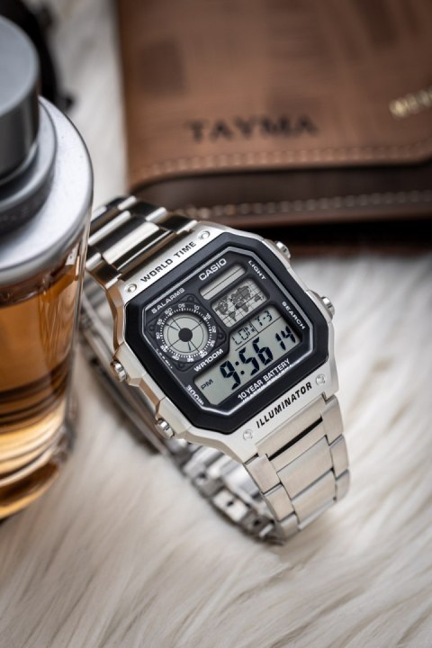 Casio ZEGAREK MĘSKI CASIO AE-1200WHD-1A (zd159a) + BOX