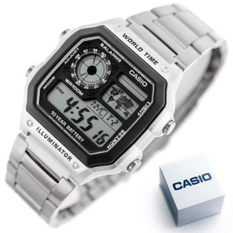 Casio ZEGAREK MĘSKI CASIO AE-1200WHD-1A (zd159a) + BOX
