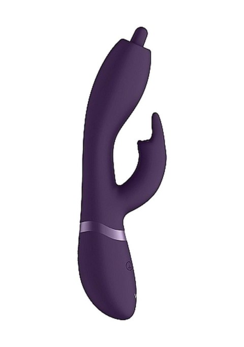 Wibrator króliczek Vive Nilo fioletowy obrotowy USB