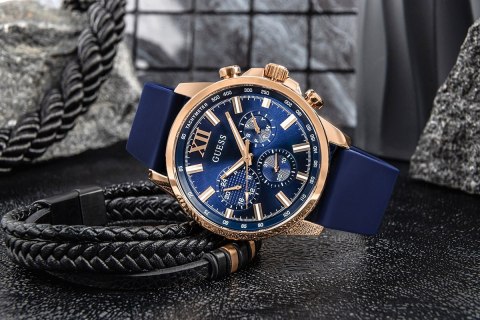 Guess Zegarek Męski Guess Walker GW0913G1 + BOX