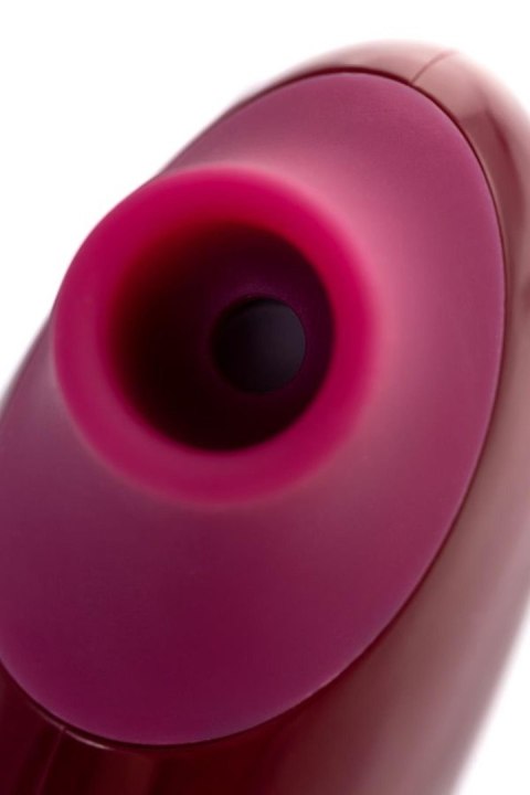 Stymulator próżniowy Myrty bordowy USB 9,8 cm