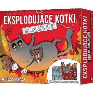 Rebel - Eksplodujące Kotki: Gra planszowa Rebel