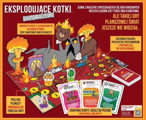 Rebel - Eksplodujące Kotki: Gra planszowa Rebel