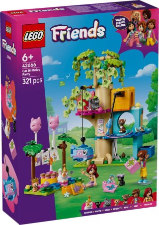 42666 | Kocie Przyjęcie Urodzinowe i Domek Na Drzewie LEGO