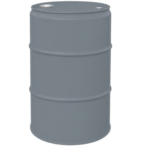 Beczka stalowa metalowa TH 60L korki 2 i 3/4 - SZARA
