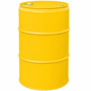 Beczka stalowa metalowa TH 60L korki 2 i 3/4 - ZÓŁTA