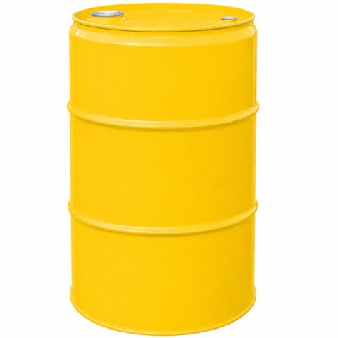 Beczka stalowa metalowa TH 60L korki 2 i 3/4 - ZÓŁTA