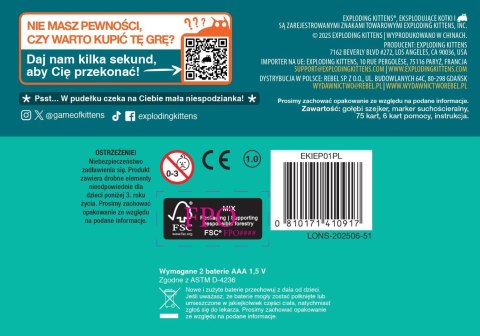 Gra Eksplodujące Kotki (nowa wersja) Rebel