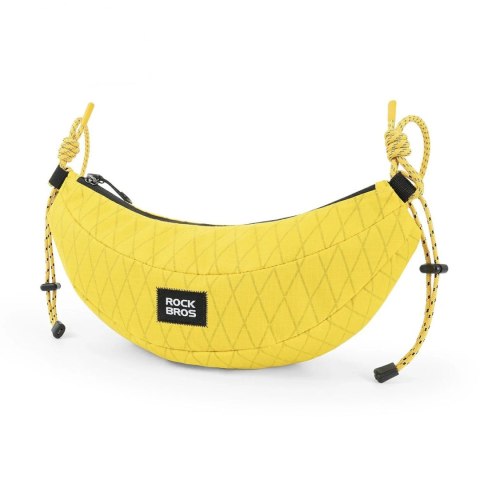 Torba rowerowa na kierownicę lub ramię typu banan 1.8 l - żółta