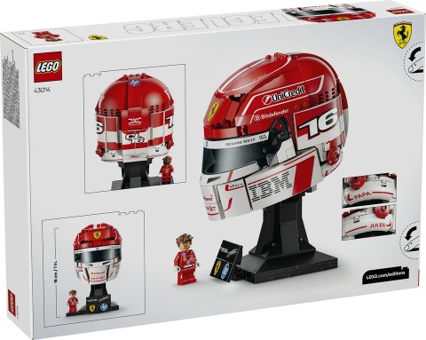 43014 | Kask Charles Leclerc Scuderia Ferrari HP LEGO