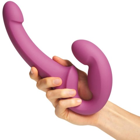 Dildo podwójne Share Lite Fun Factory bez uprzęży czarny 30 cm