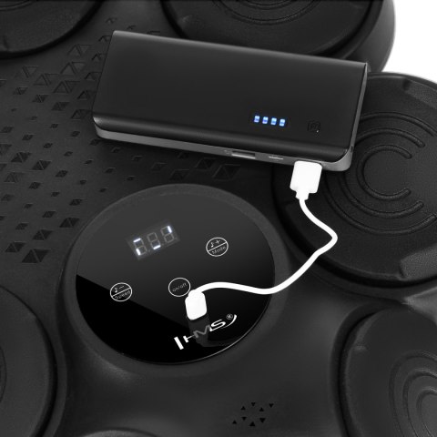 TB30 ELEKTRONICZNA TARCZA BOKSERSKA BLUETOOTH Z MUZYKĄI RĘKAWICAMI HMS
