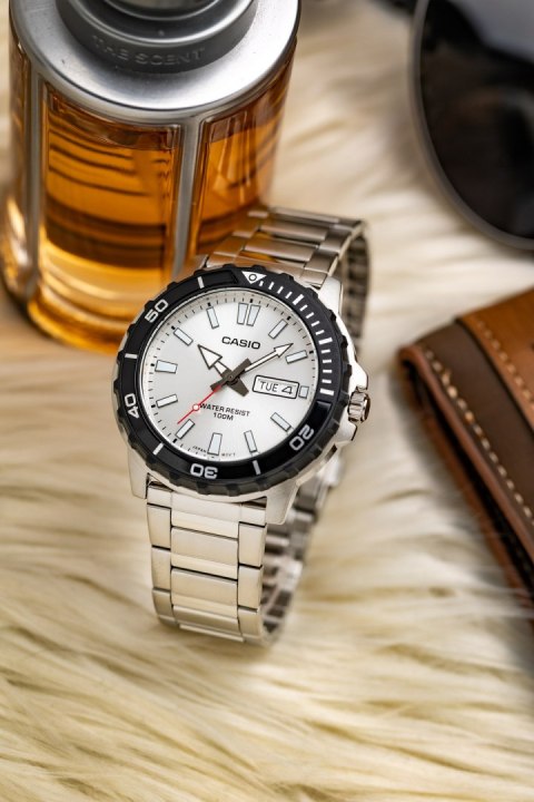 Casio Zegarek Męski Casio Collection MTD-125D-7A + BOX