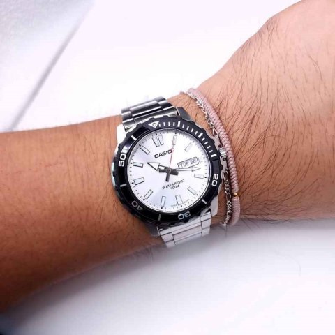 Casio Zegarek Męski Casio Collection MTD-125D-7A + BOX