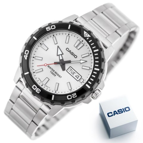 Casio Zegarek Męski Casio Collection MTD-125D-7A + BOX