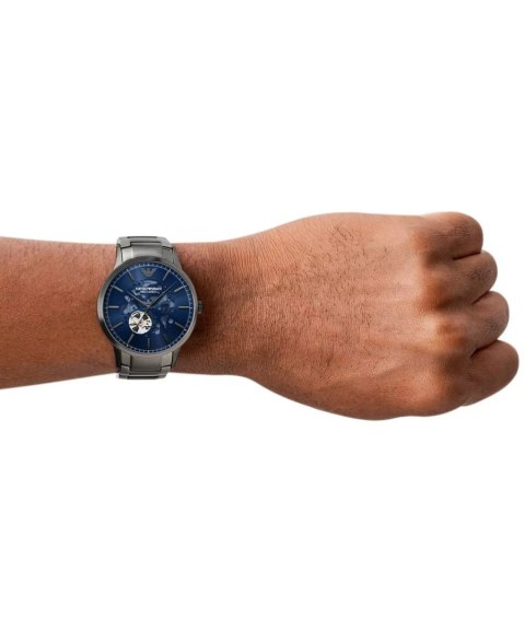 Emporio Armani Zegarek męski EMPORIO ARMANI RENATO AUTOMATIC AR60056 (zi058b)